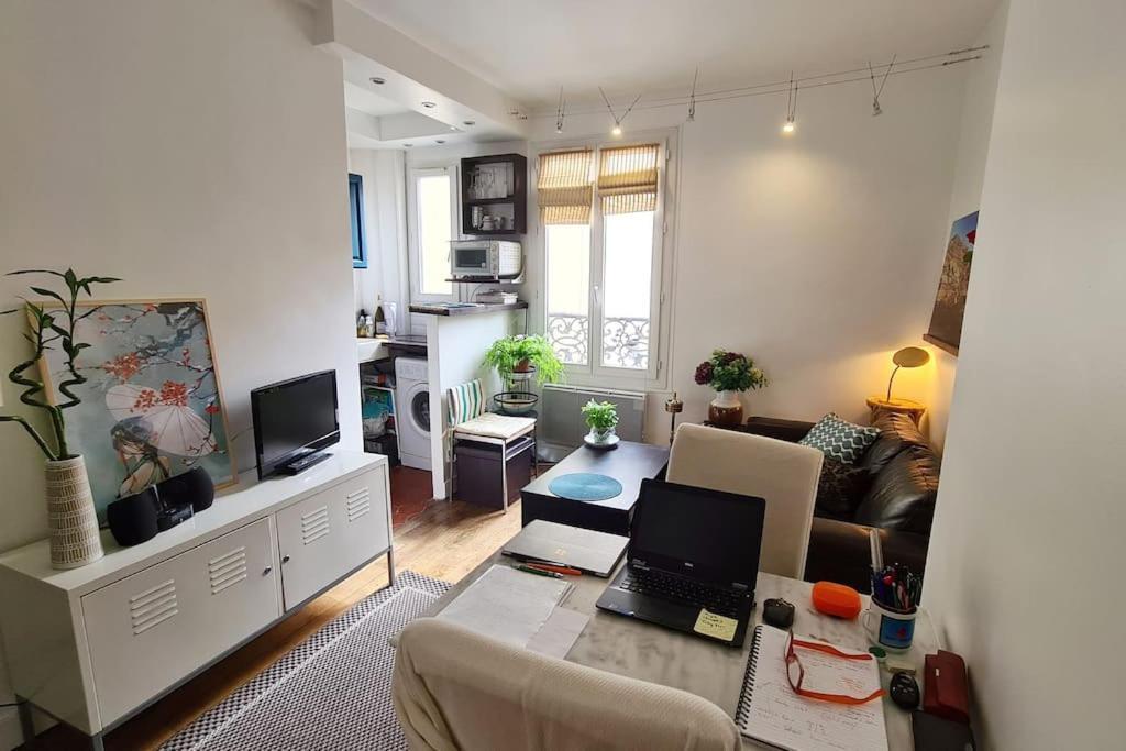 Logement Entier Proche De Butte Aux Cailles Paříž Exteriér fotografie